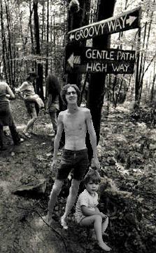 My dad and I at Woodstock